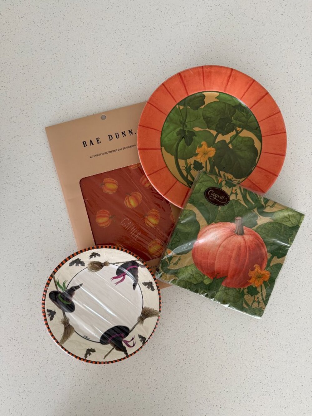 Autumn Pumpkin Halloween Paper Products